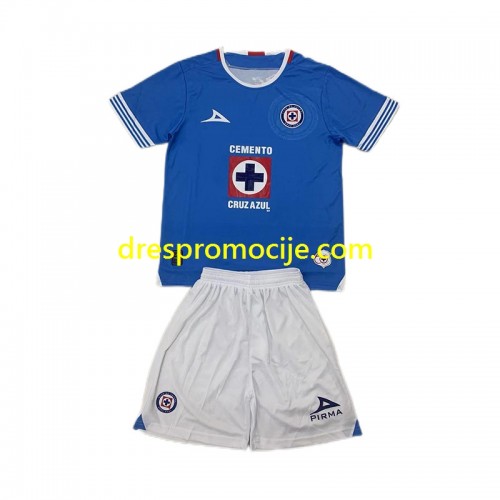 Cruz Azul Dres Dječji Domaći 2024/2025 Kratkih Rukava Cruz Azul Dres Dječji Domaći 2024/2025 Kratkih Rukava